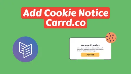 Upgrade Your Carrd.co Website With A Cookie Notice in Minutes