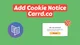 Upgrade Your Carrd.co Website With A Cookie Notice in Minutes