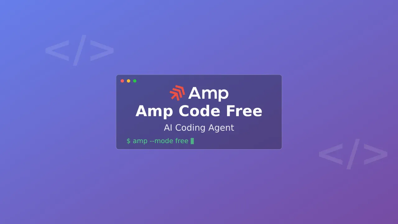 Amp Code Free está en pausa: qué era y qué usar en su lugar