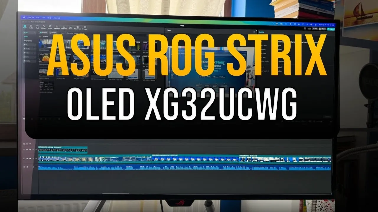 ASUS ROG Strix OLED XG32UCWG Review - First OLED Monitor Experience