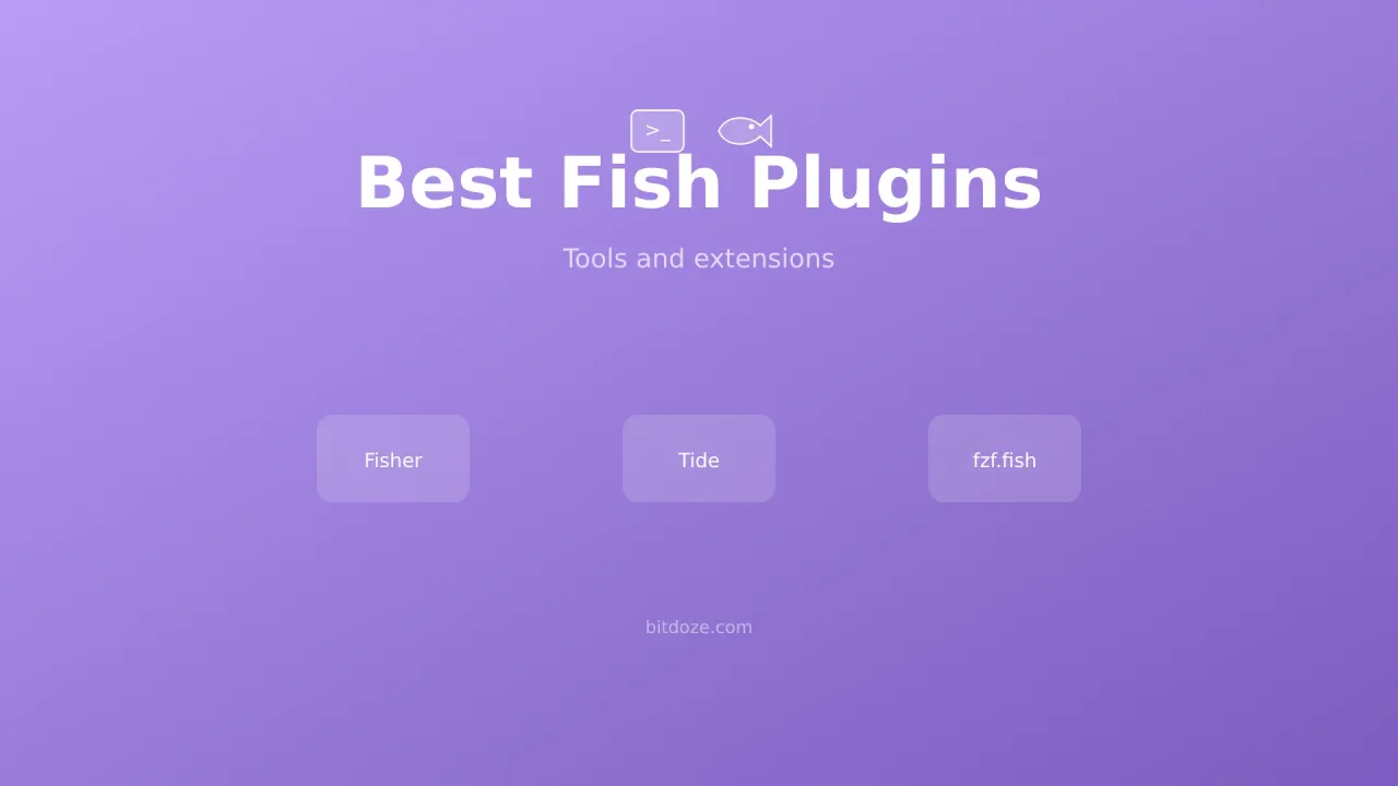Mejores Plugins y Herramientas de Fish Shell (Oh My Fish, Fisher)