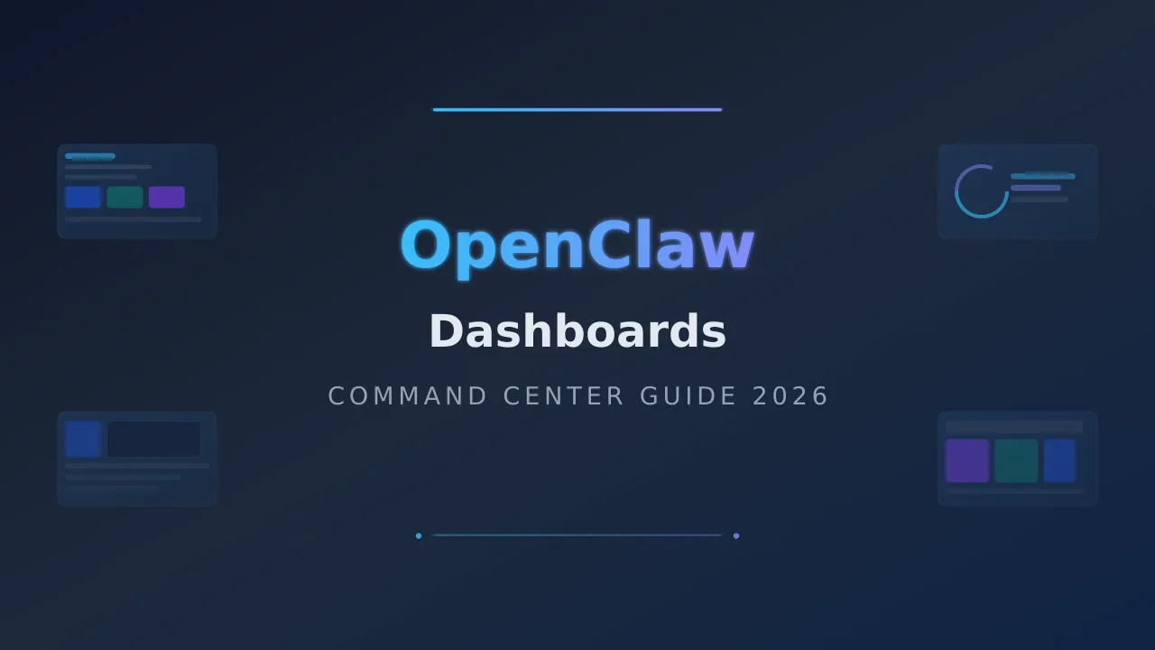 Los Mejores Centros de Comando y Dashboards para OpenClaw en 2026
