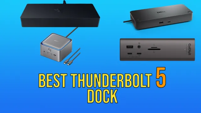 Best Thunderbolt 5 Docks 2026: Buying Guide & Comparison