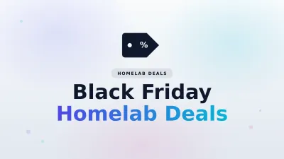 Black Friday Home Server & Homelab Deals 2026