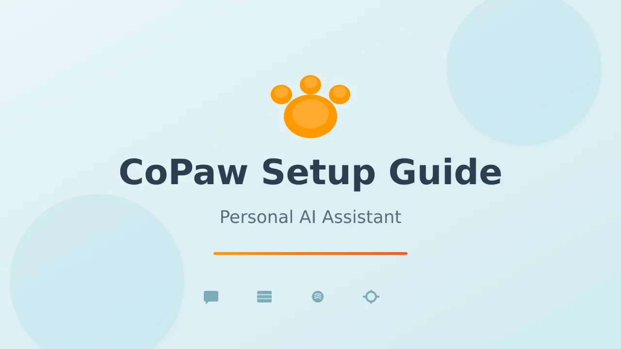 Guía de Configuración de CoPaw: Asistente de IA Multicanal que Puedes Autoalojar