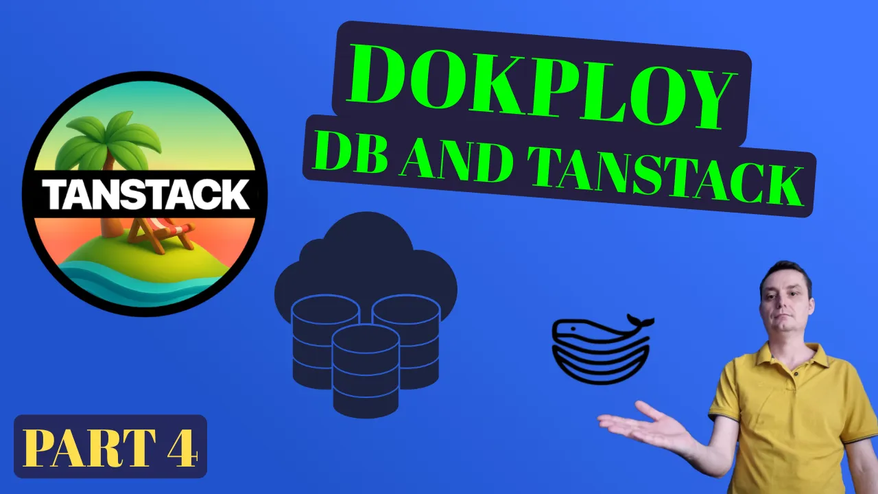 App TanStack Start desplegada en un VPS con Dokploy y PostgreSQL en una red interna de Docker