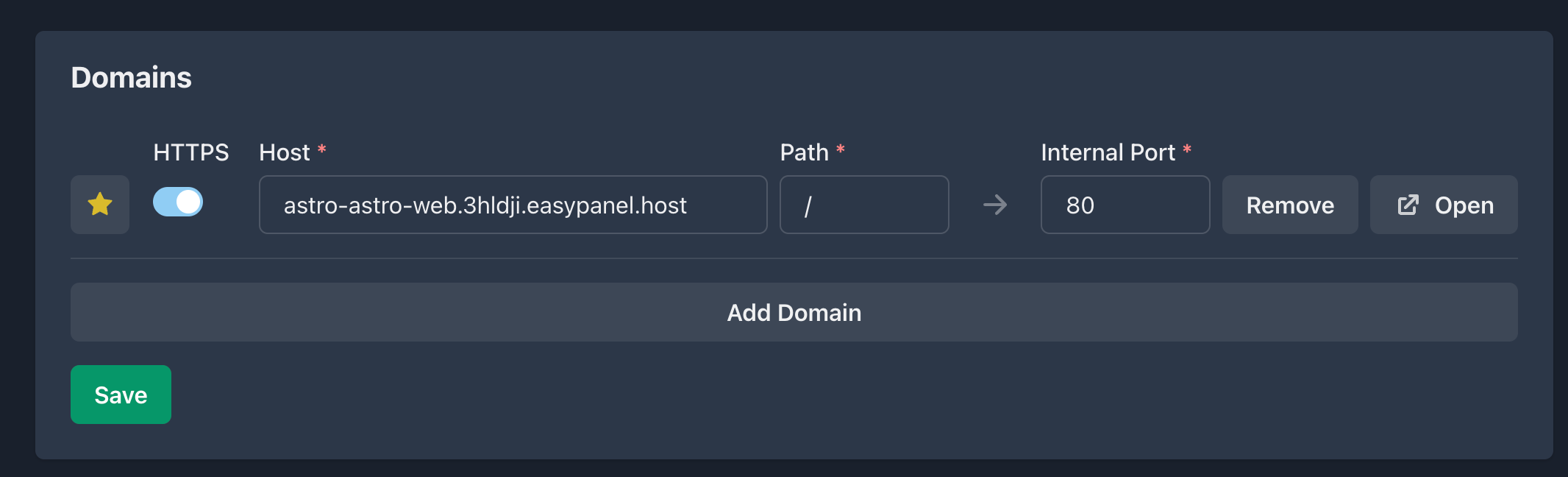 easypanel domain