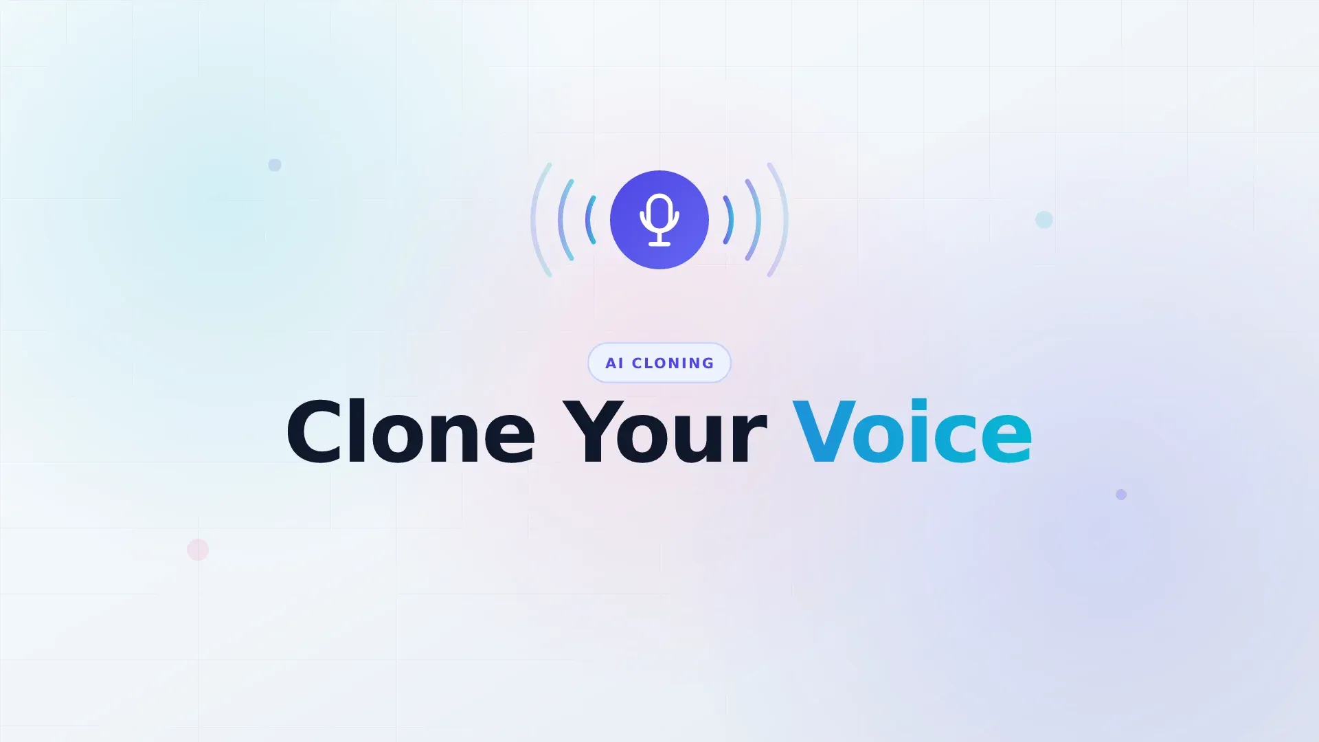 Cloned voice in Fish Audio showing waveform and language settings
