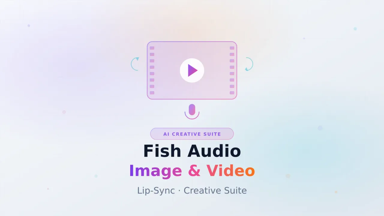 Fish Audio Image & Video Generation: Lip-Sync, Creative Suite 2026