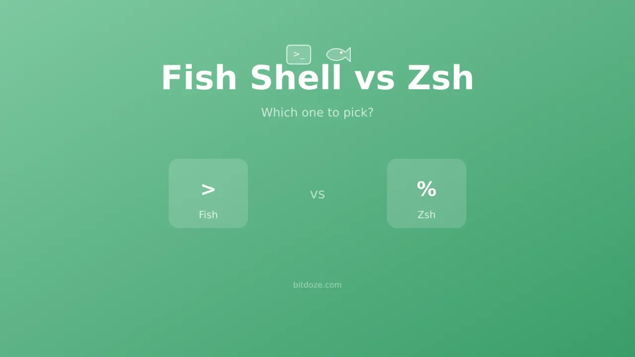 Fish Shell vs Zsh - ¿Cuál Deberías Elegir?