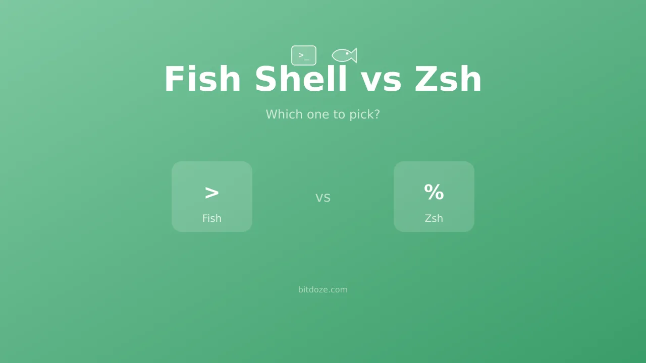 Fish Shell vs Zsh - ¿Cuál Deberías Elegir?
