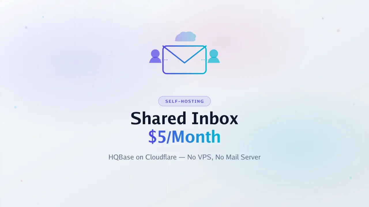 Self-Hosted Shared Inbox for $5/Month: HQBase Review