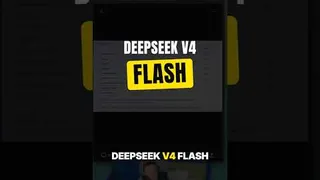 DeepSeek V4 Flash benchmark results are insane #AI #Shorts
