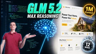 GLM 5.2: 1 Million Tokens Tested on Real Web Projects