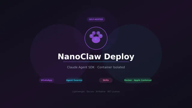 Guia de Despliegue de NanoClaw: Agente Claude Aislado en Contenedor en Tu VPS