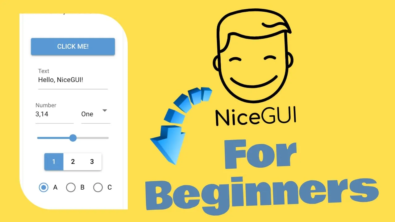 Tutorial de NiceGUI: Construye una App GUI en Python en 5 Minutos
