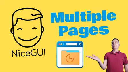 How To Add Multiple Pages to NiceGUI