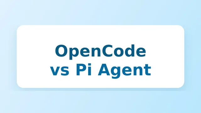 OpenCode vs Pi Agent: ¿Cuál Agente de Codificación en Terminal Deberías Usar?