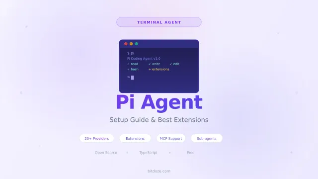 Guía de Configuración de Pi Coding Agent: Instala, Configura Modelos y Mejores Extensiones