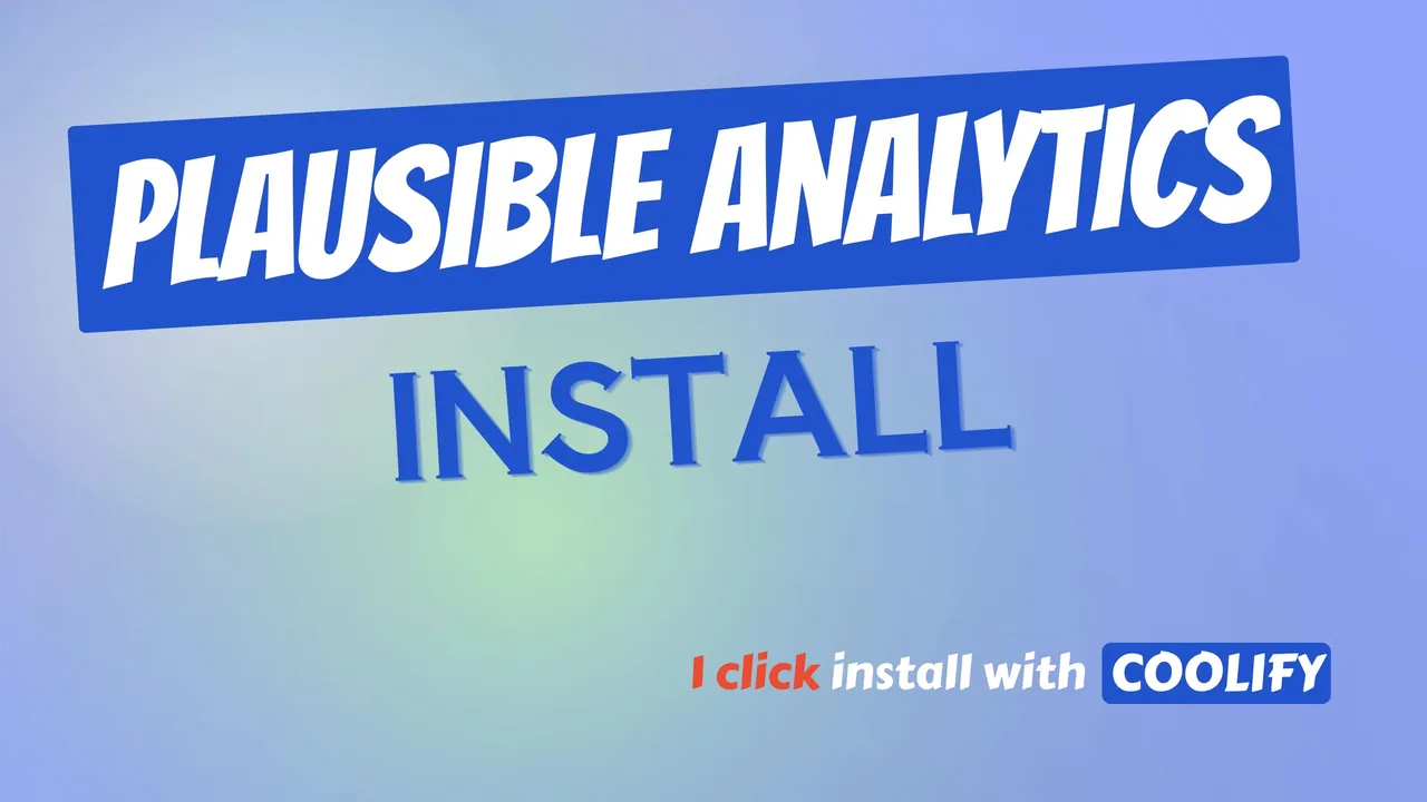 How To Install Plausible With One Click