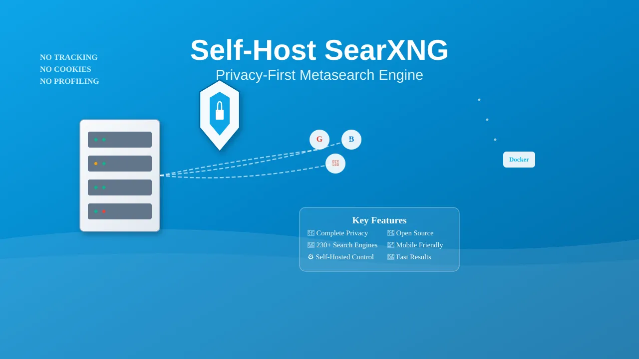 Self-Host SearXNG Privacy Search Engine