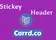 How To Add a Sticky Header to Carrd (CSS Tutorial)