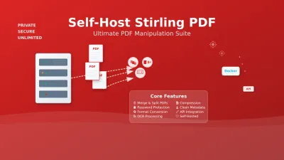 How to Self-Host Stirling PDF (Docker, Traefik, Dokploy)