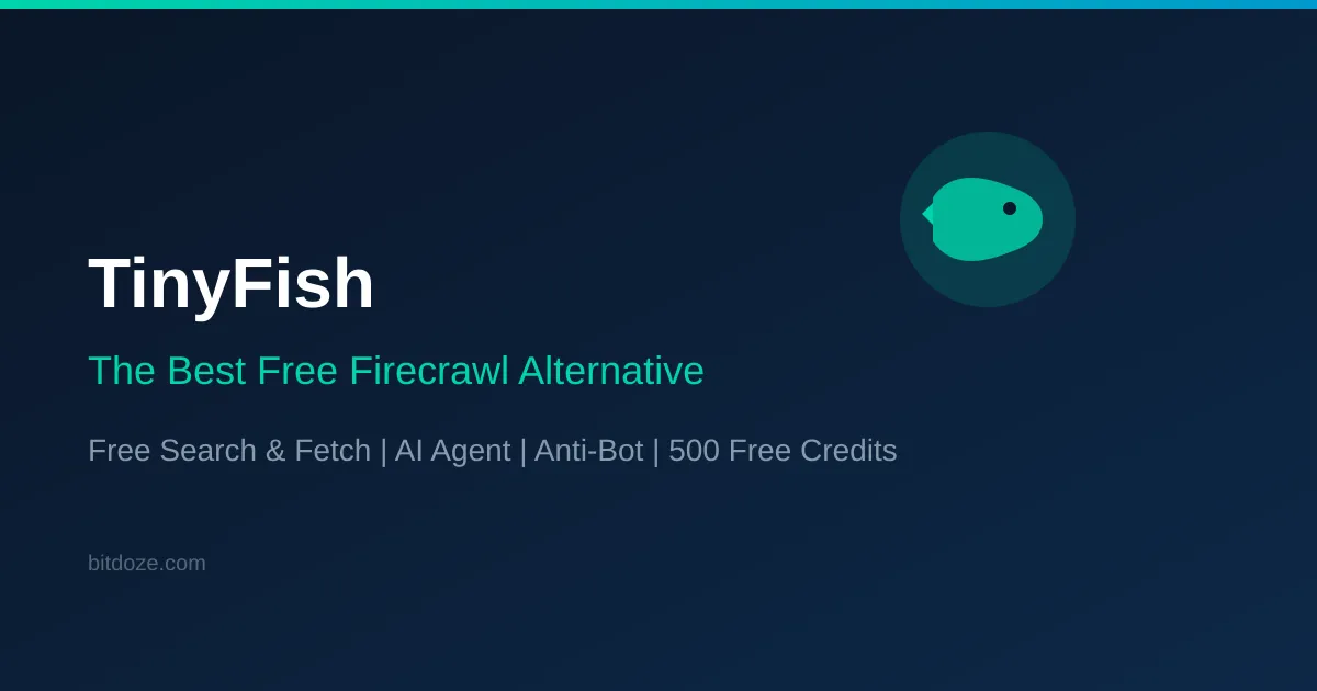 TinyFish: The Best Free Firecrawl Alternative for AI Agents in 2026