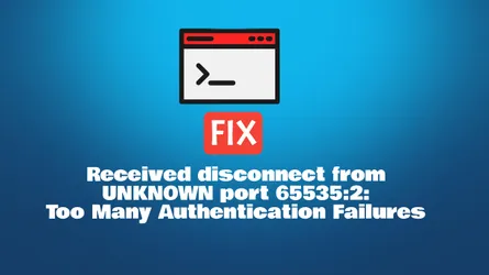 Fix - SSH Too Many Authentication Failures