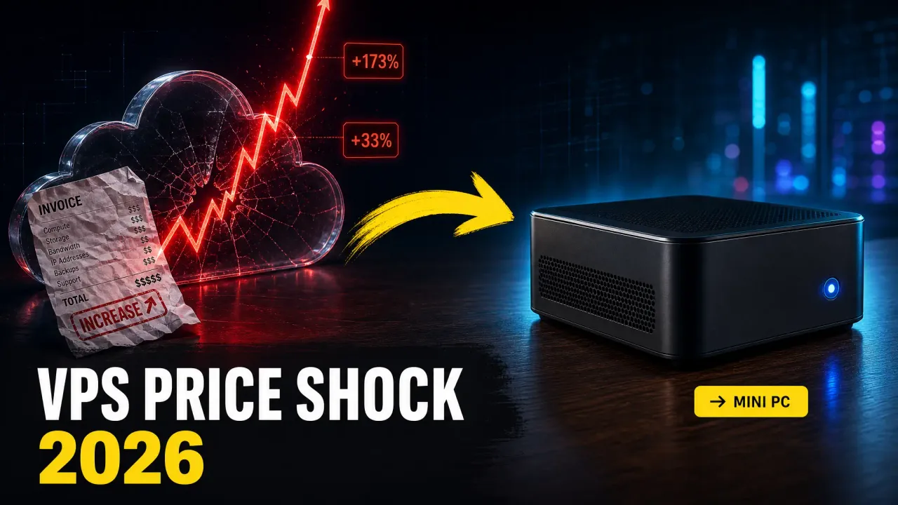 VPS Price Increases in 2026: What Happened and When a Mini PC Wins