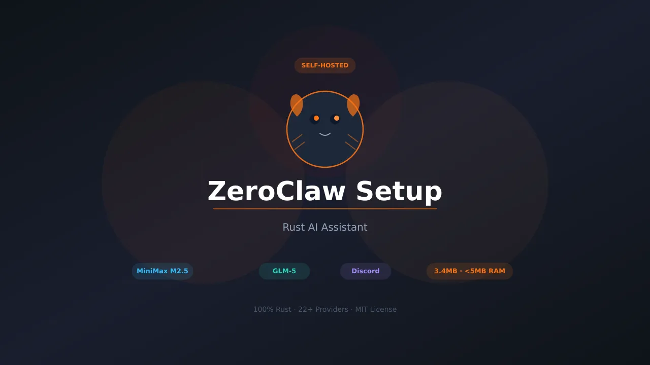 ZeroClaw Setup Guide: MiniMax M2.5, GLM-5, and Discord on Your VPS