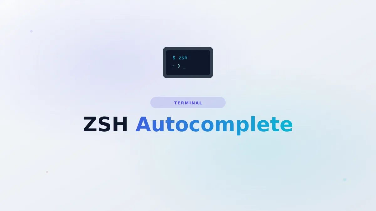 How to Enable Command Autocomplete in ZSH